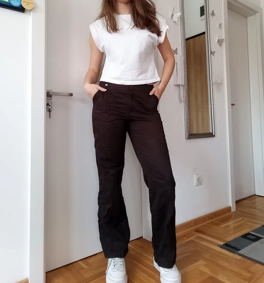 Street One braon pantalone
