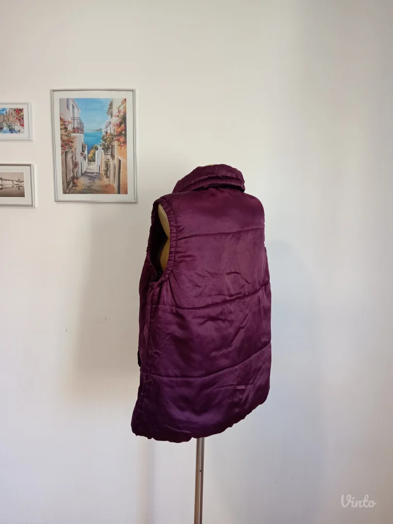 Tamno ljubičasti prsluk