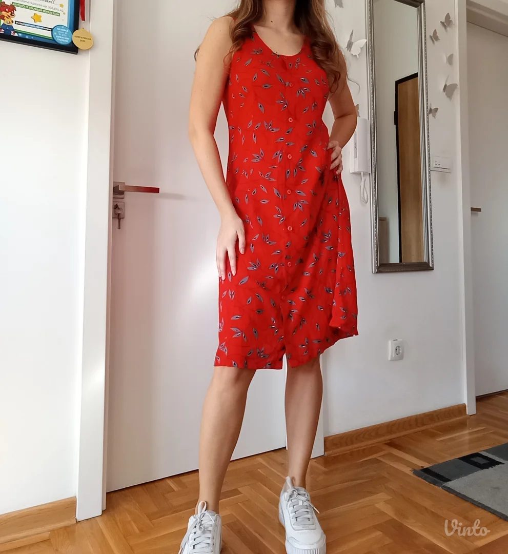 Predivna šarena haljina