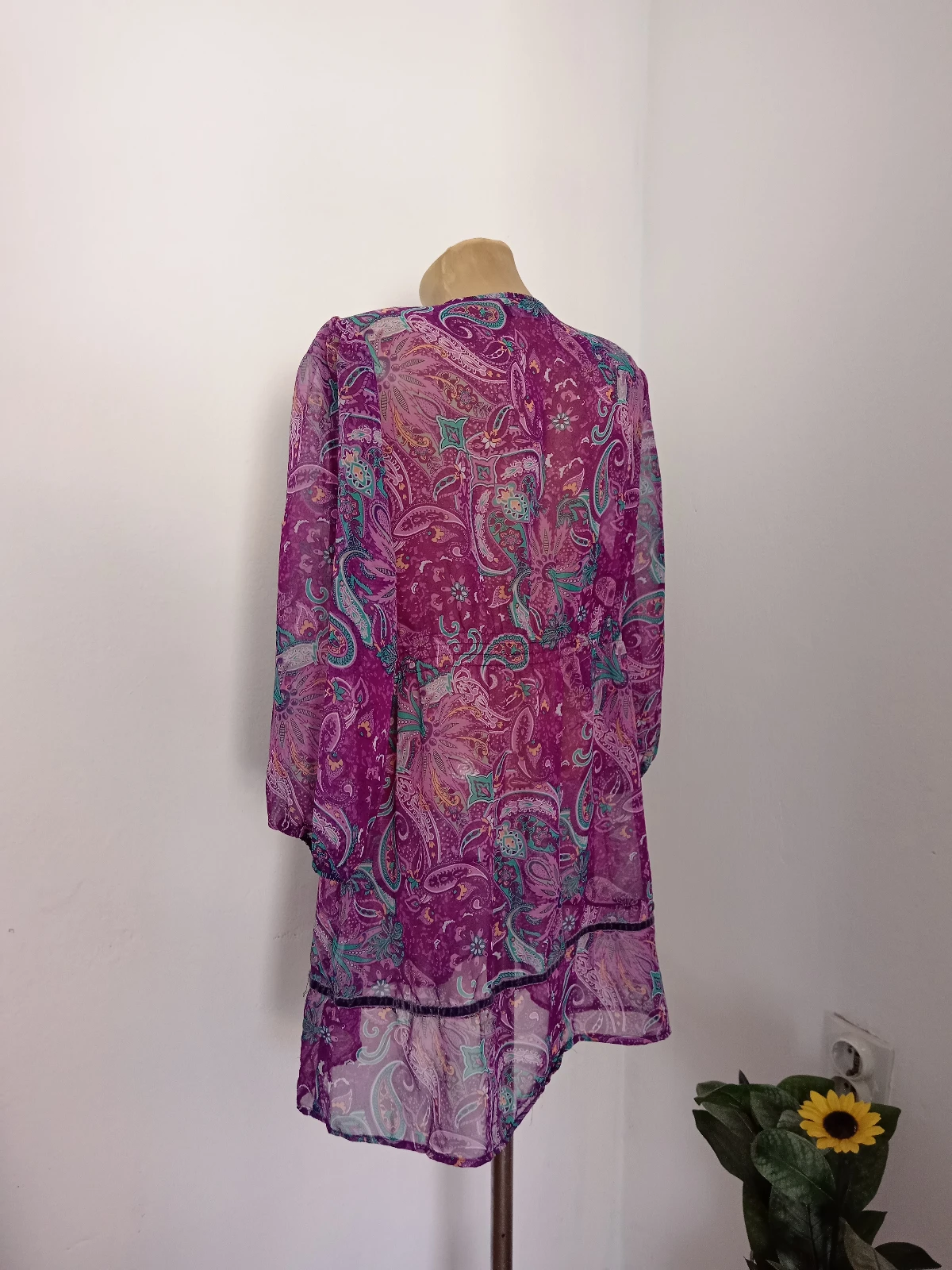 Šarena ljubičasta bluza
