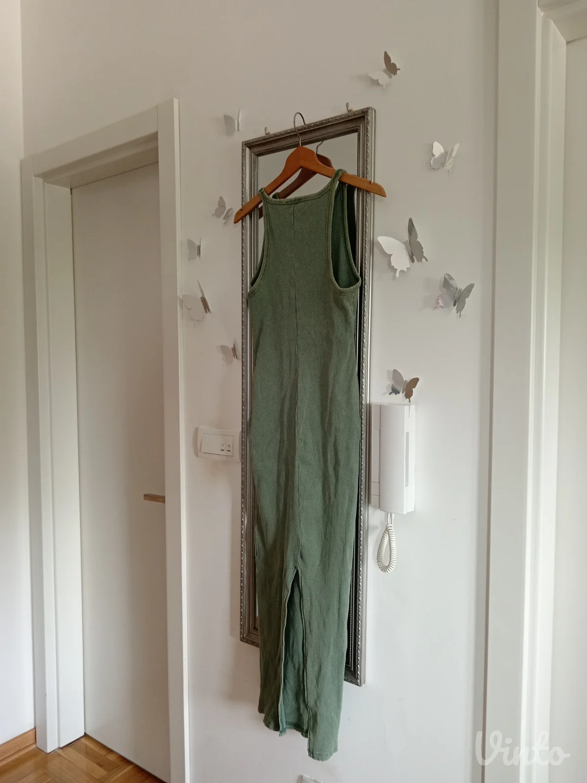 Bershka zelena haljina