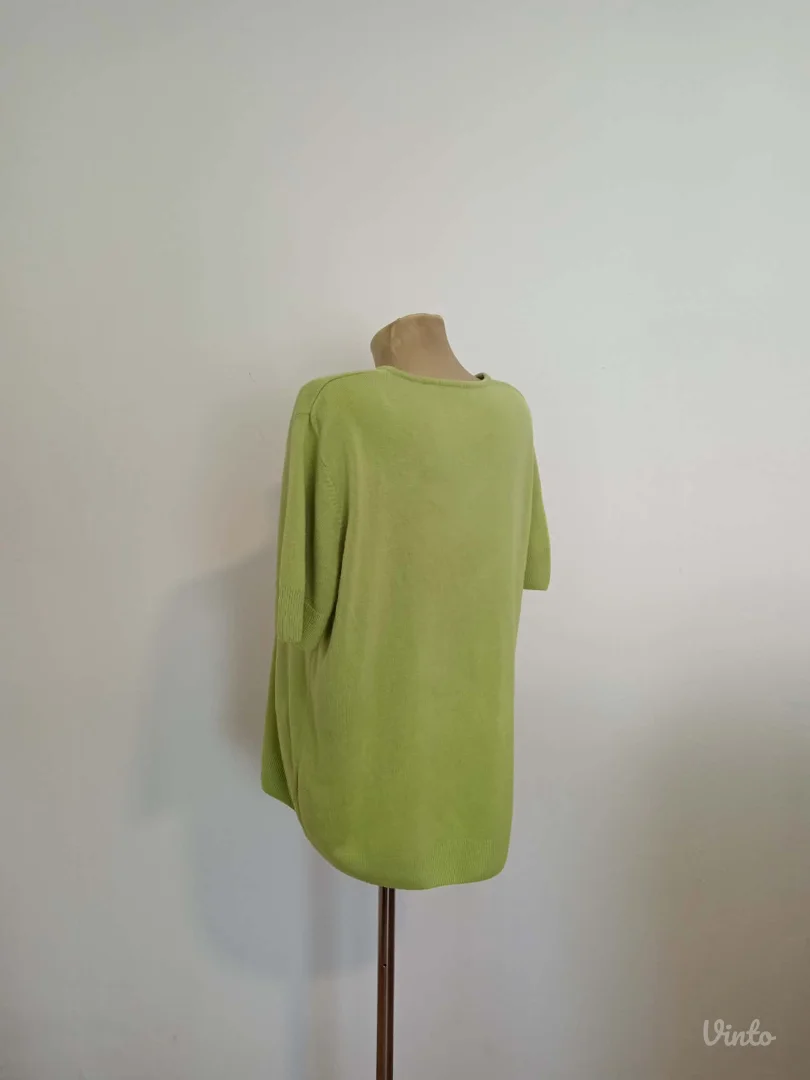 Zelena bluza na kratke rukave