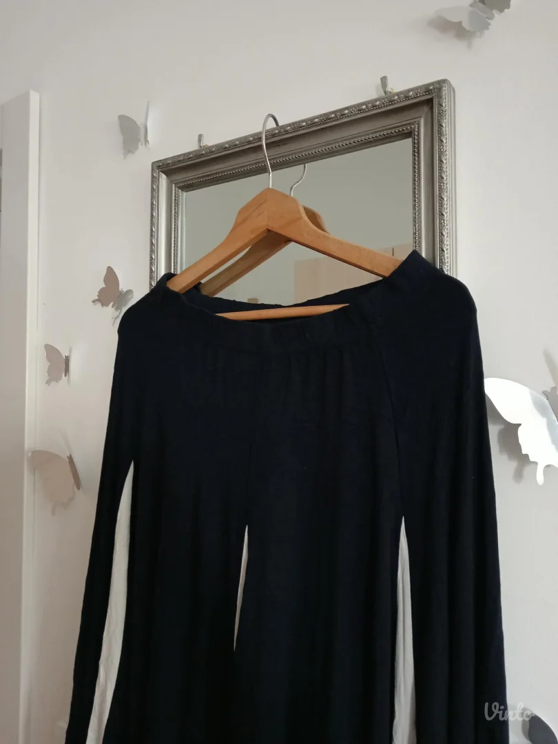 Predivna teget suknja od viskoze