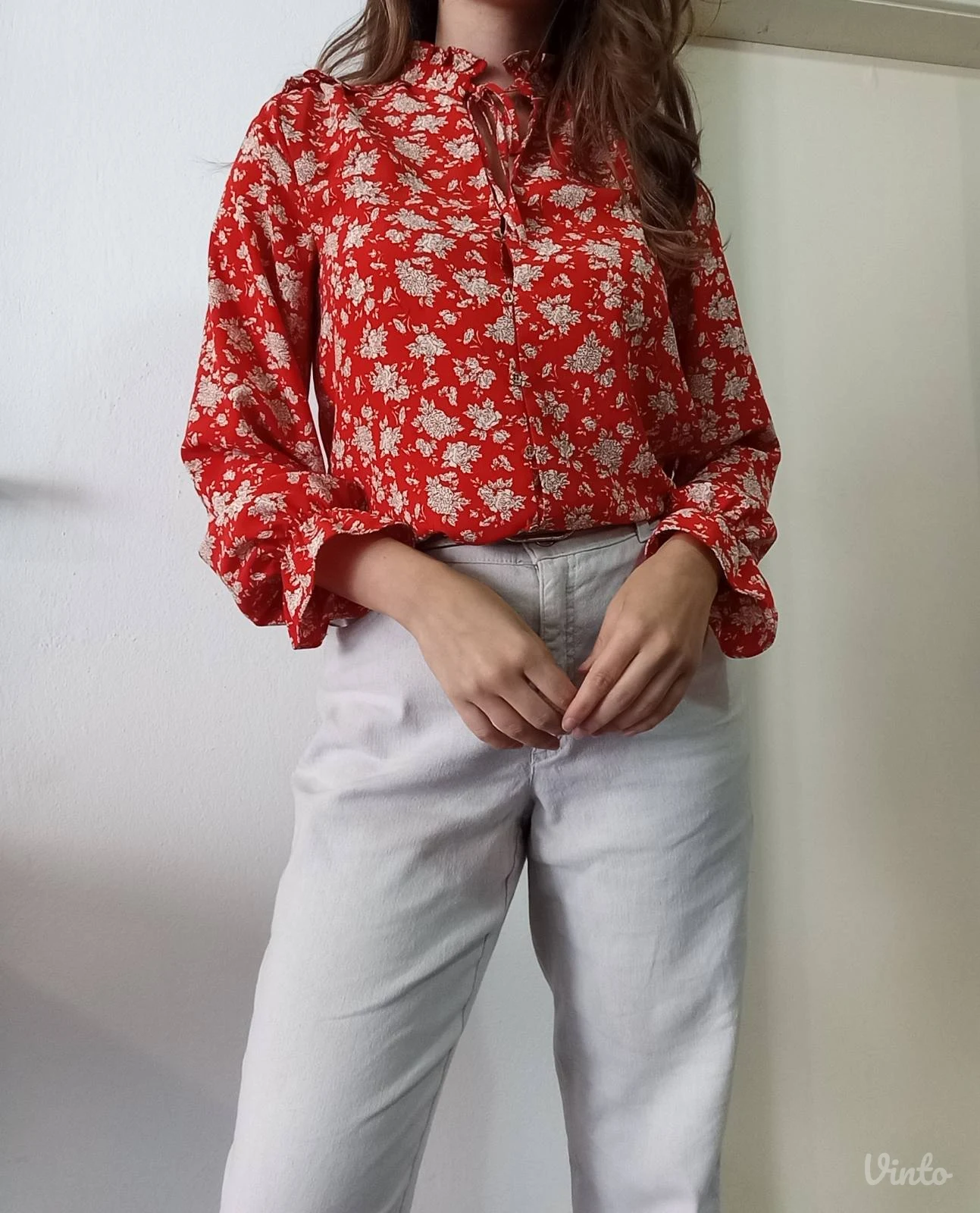 Zara predivna cvetna bluza