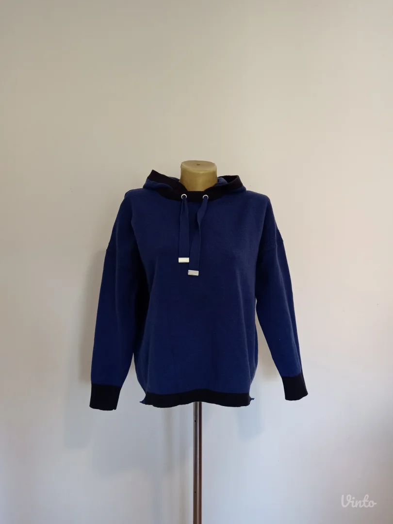 Teget duks bluza sa kapuljačom