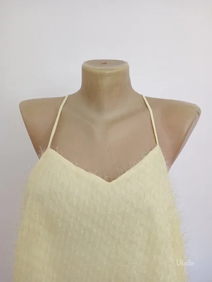 Žuta bluza sa sjajem