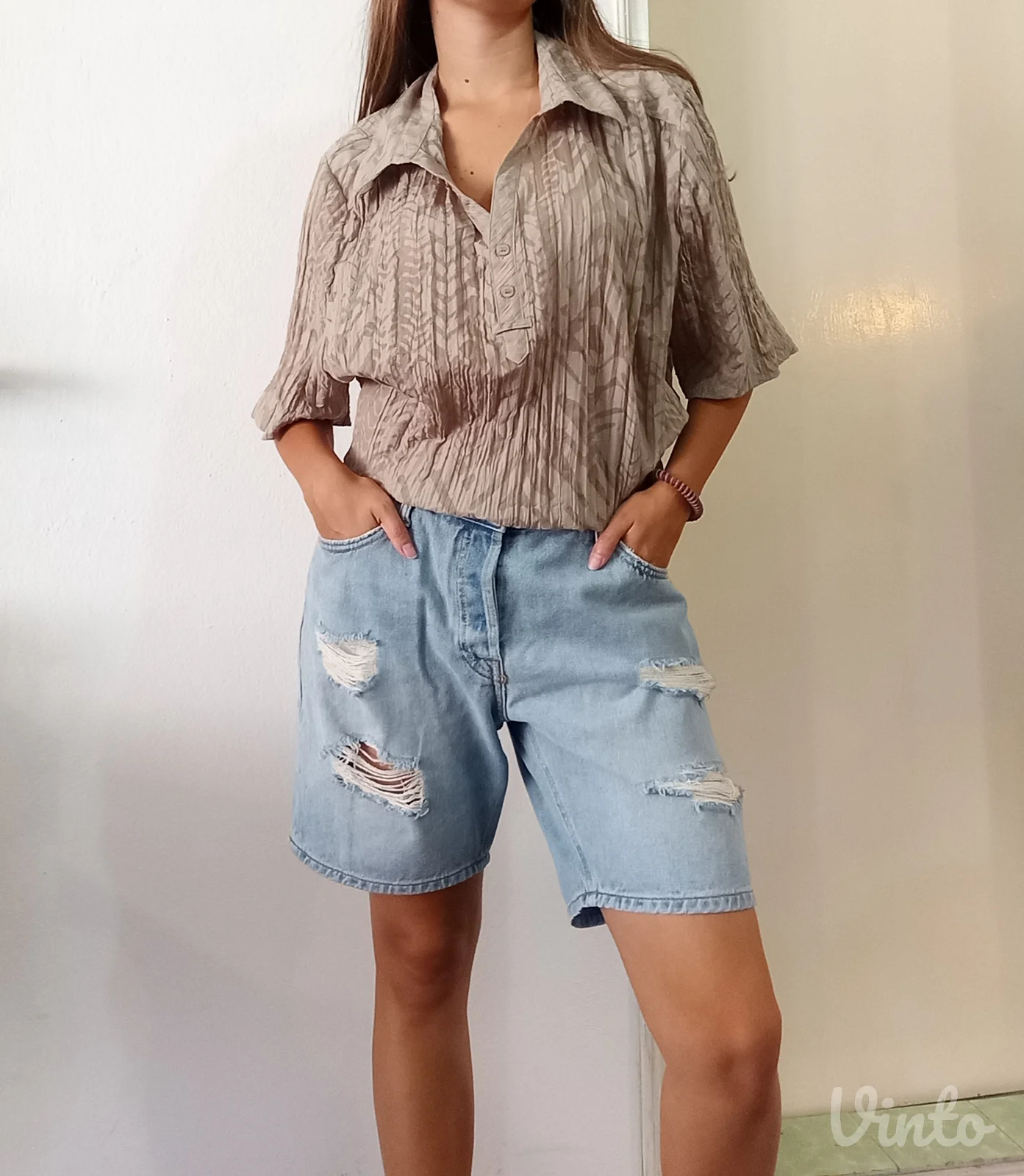 Predivna braon bluza