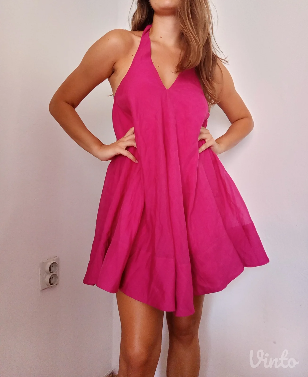 H&M predivna roze haljina