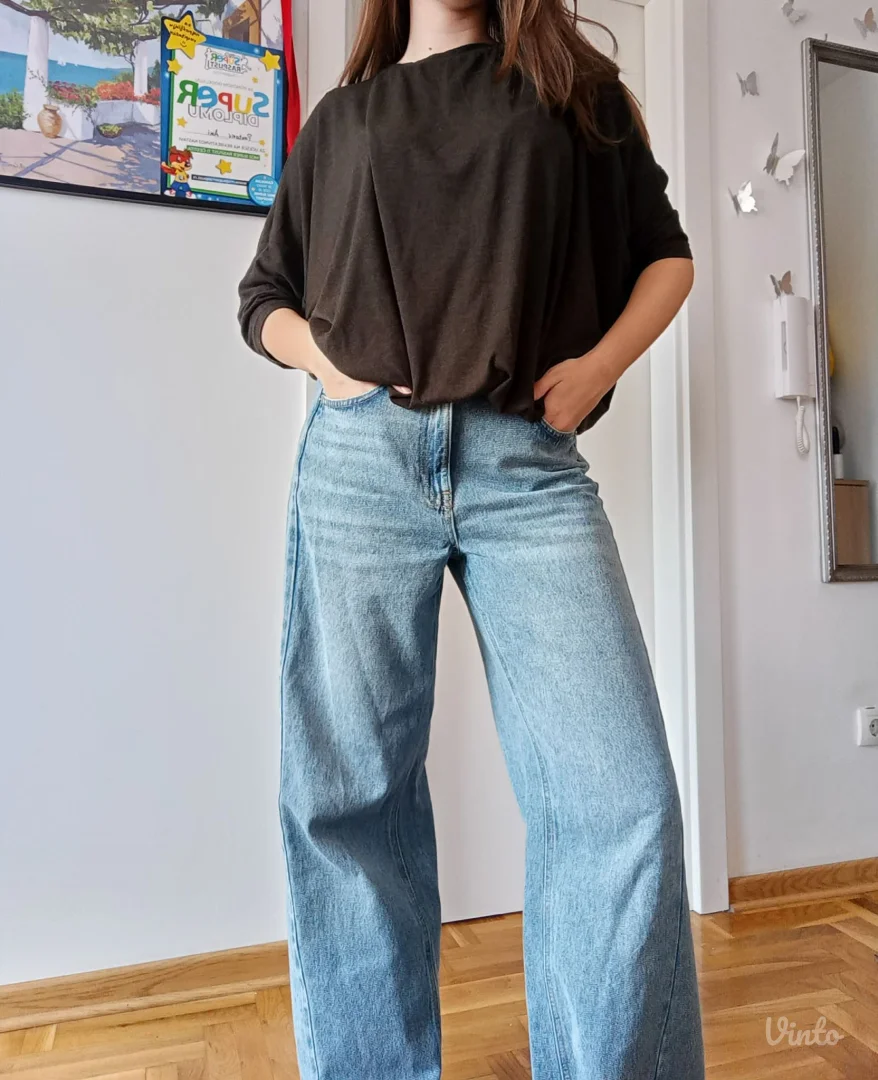 Maslinasto zelena bluza