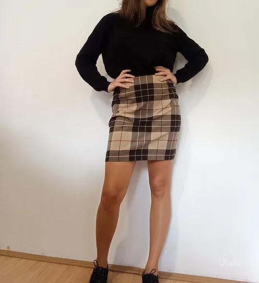 Street One karirana suknja