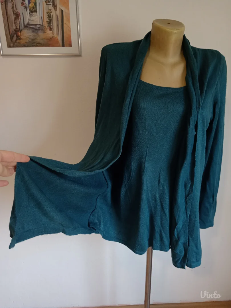 Bluza sa kardiganom 2u1