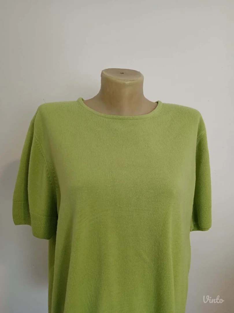 Zelena bluza na kratke rukave