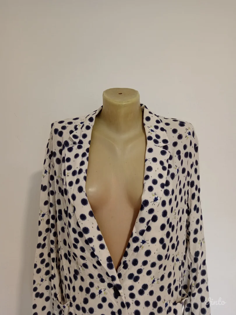 H&M šareni blejzer od viskoze