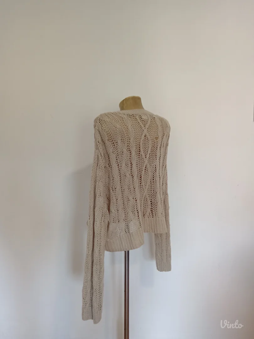 Braon končani džemper