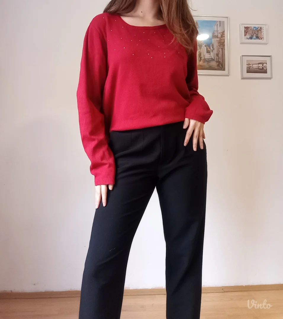 Bluza bordo boje