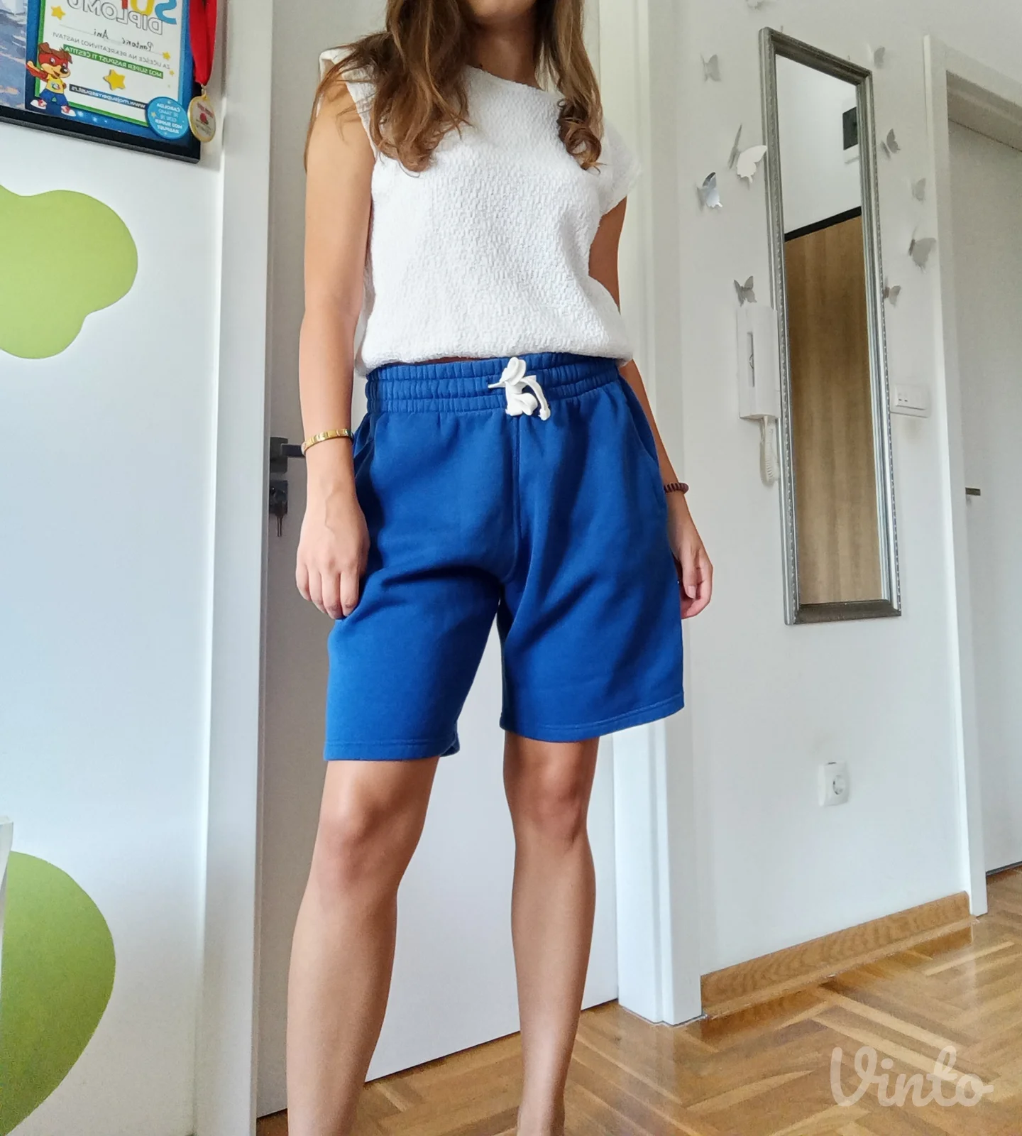 H&M plavi šorts