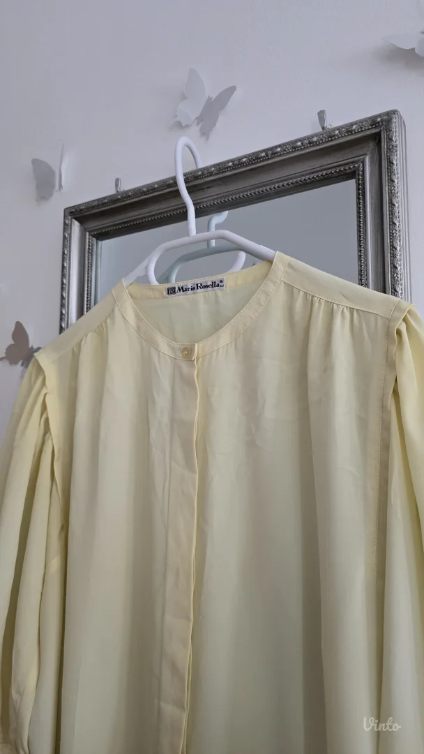 Mario Rosella nežno žuta košulja