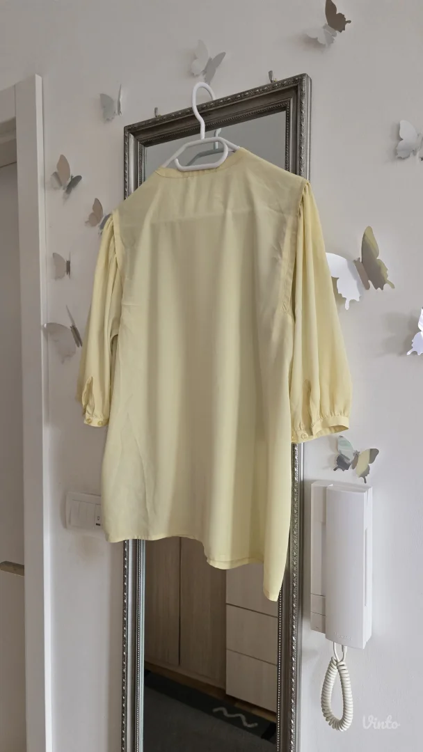 Mario Rosella nežno žuta košulja