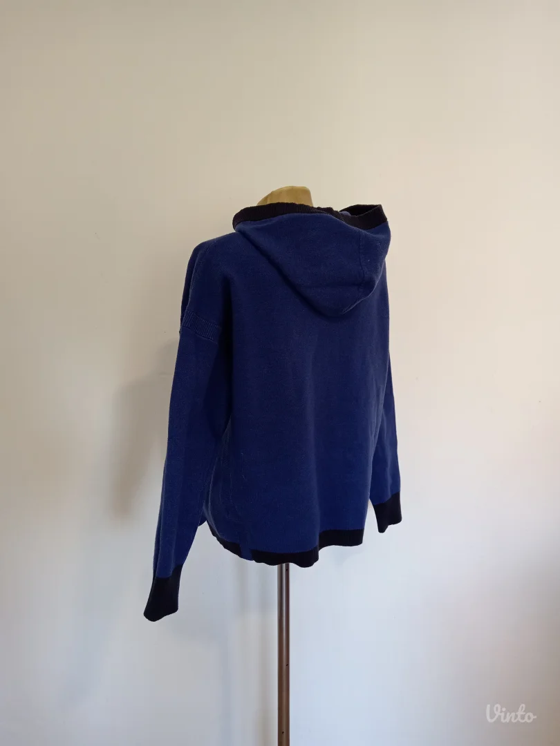 Teget duks bluza sa kapuljačom