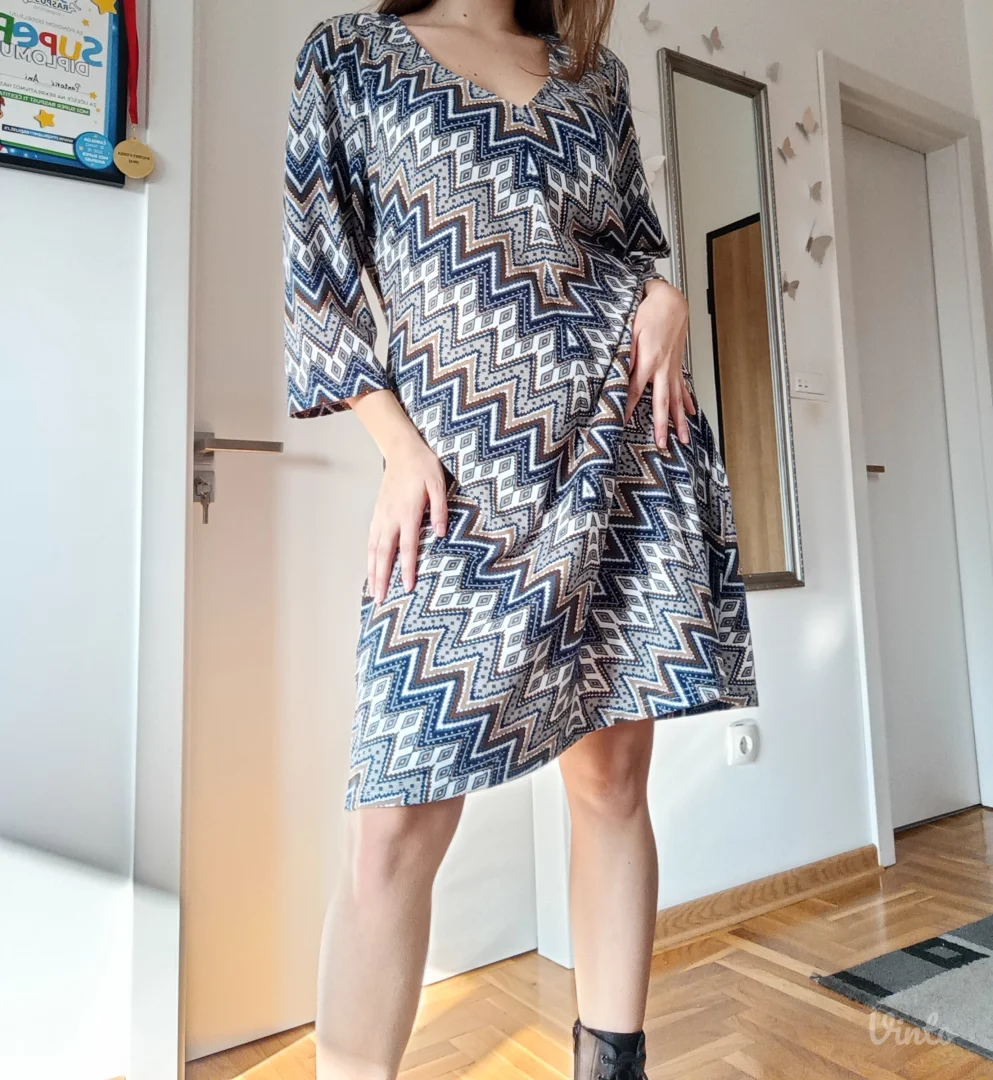 Fransa šarena haljina