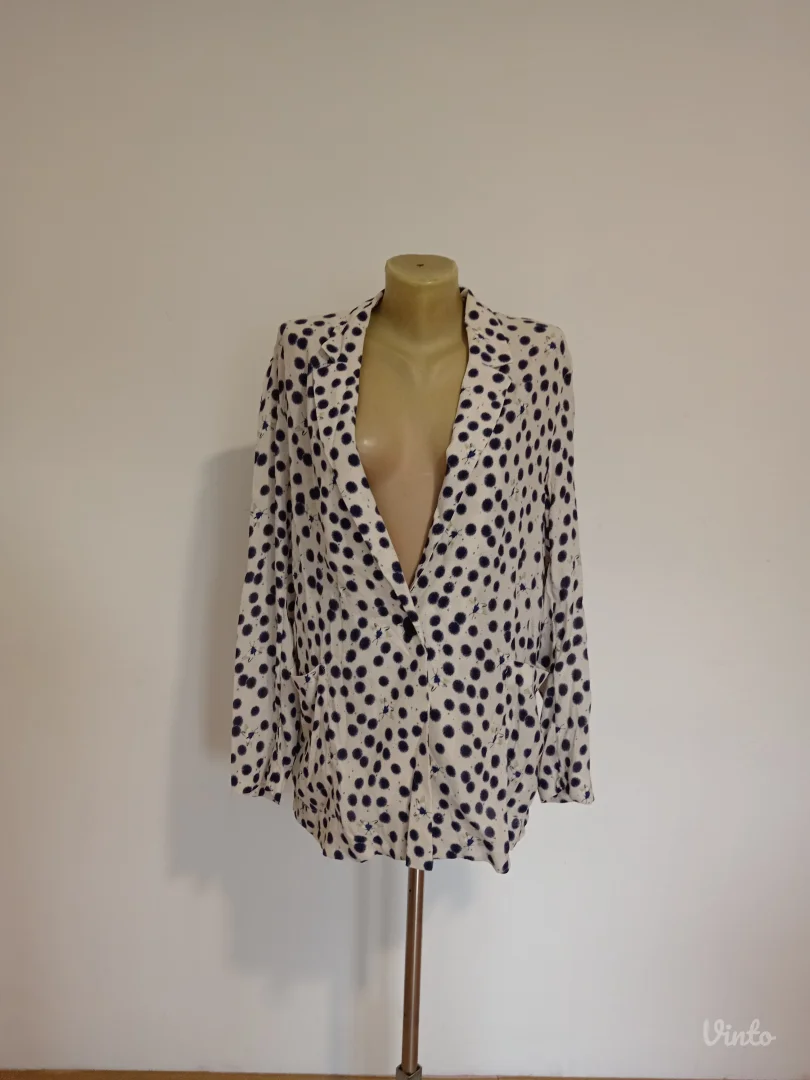 H&M šareni blejzer od viskoze