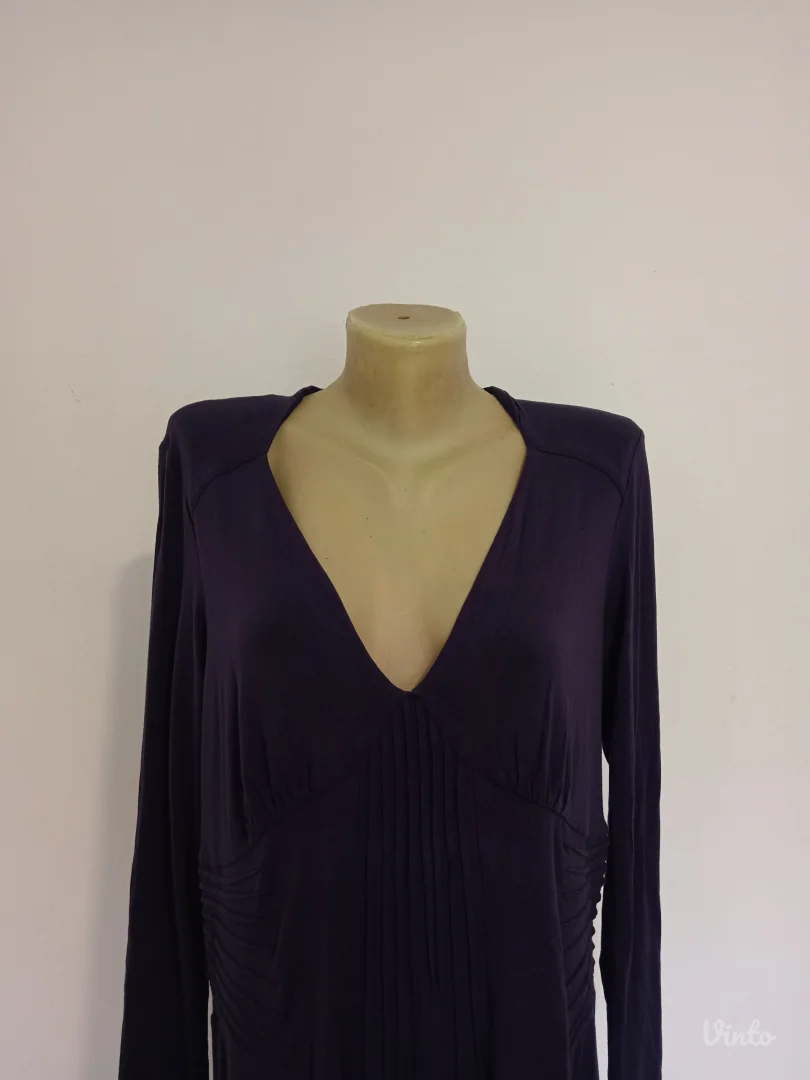 Predivna ljubičasta haljina od viskoze