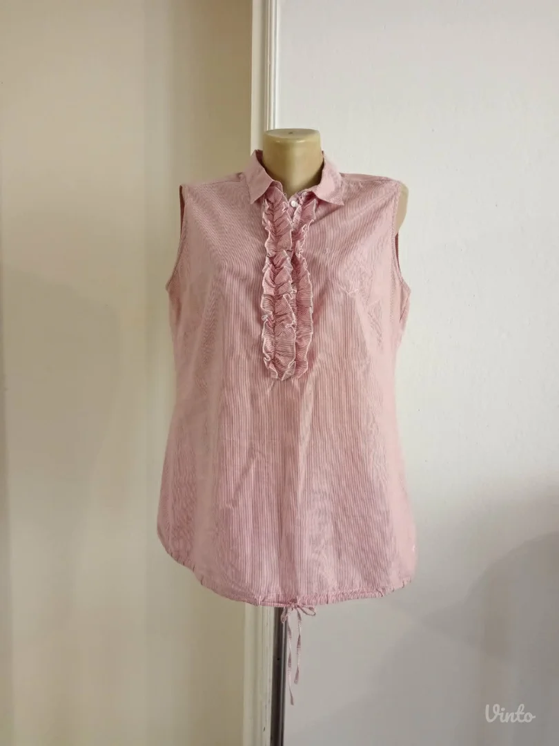 Pamučna bluza sa lanom u sebi