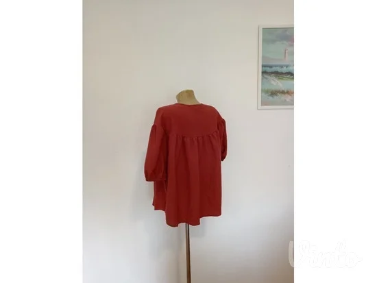 Braon bluza Boho stil