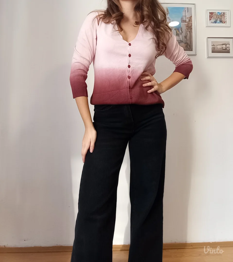 Šareni džemper ombre