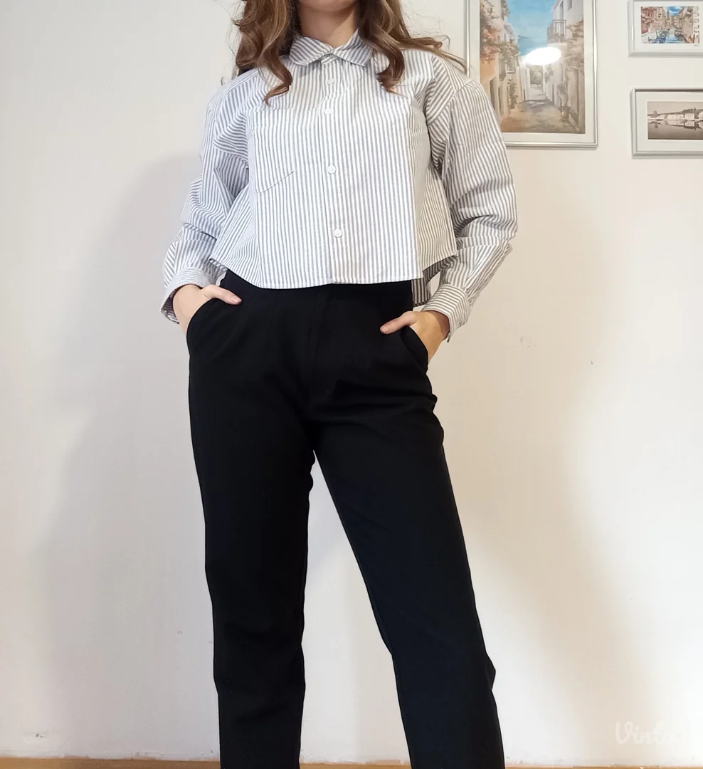 Predivna kraća košulja na pruge