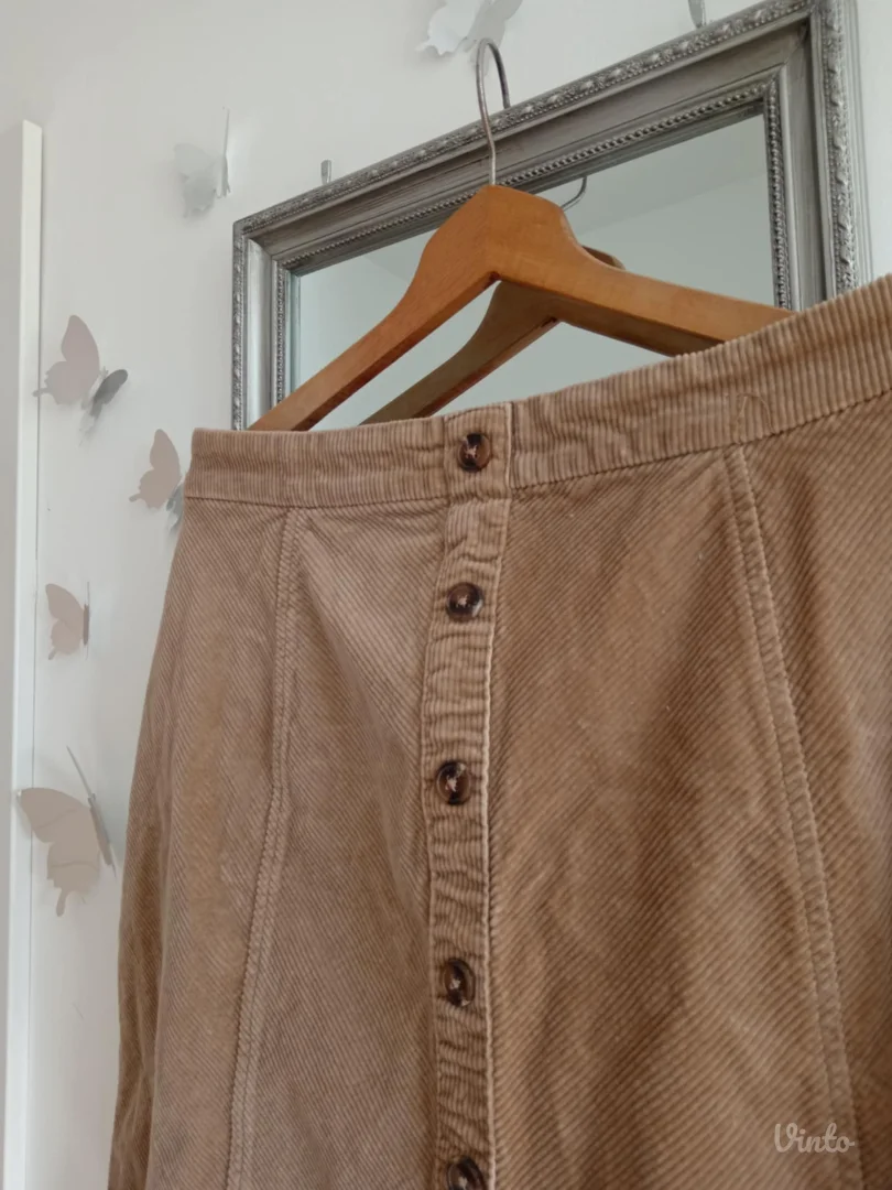 C&A braon suknja od somota