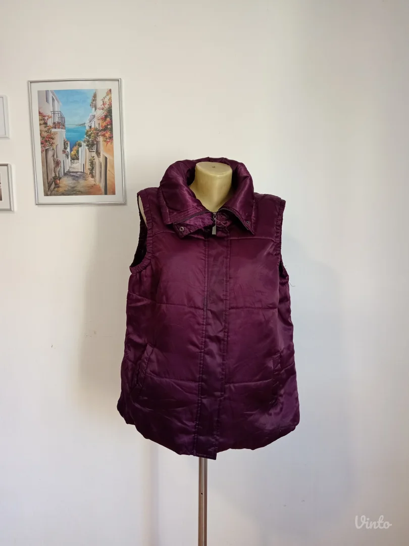 Tamno ljubičasti prsluk