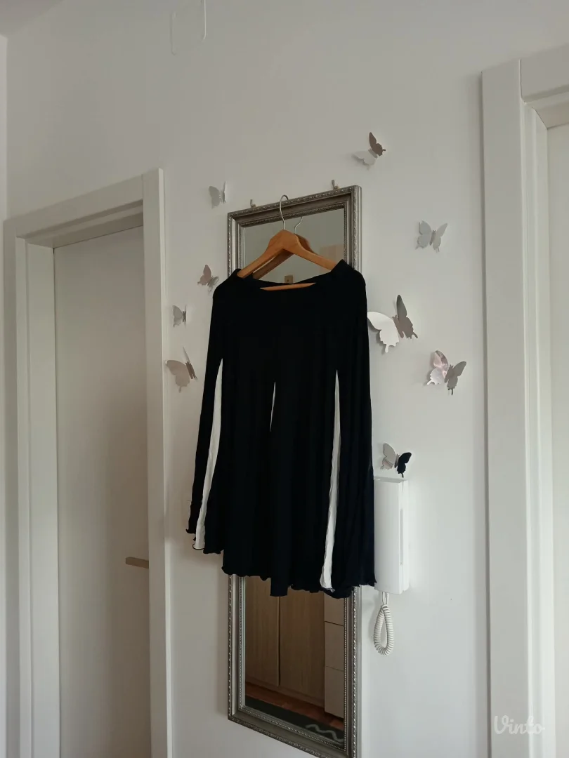 Predivna teget suknja od viskoze