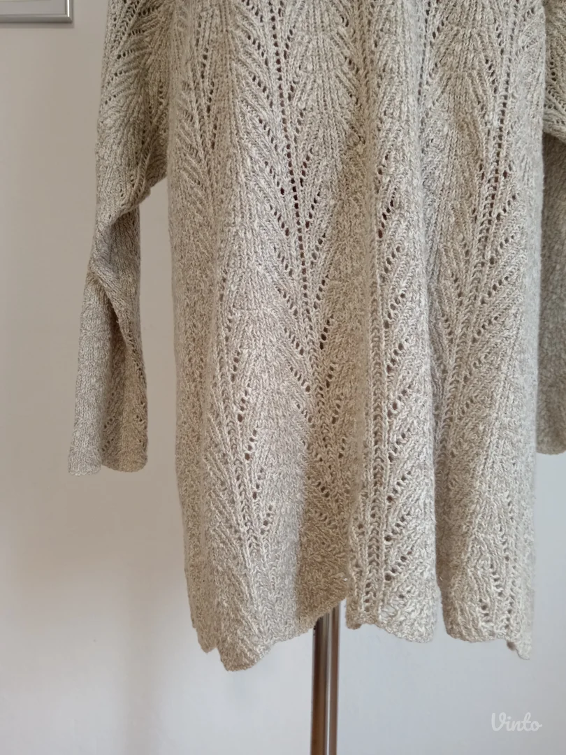 Duži pamučni džemper tunika