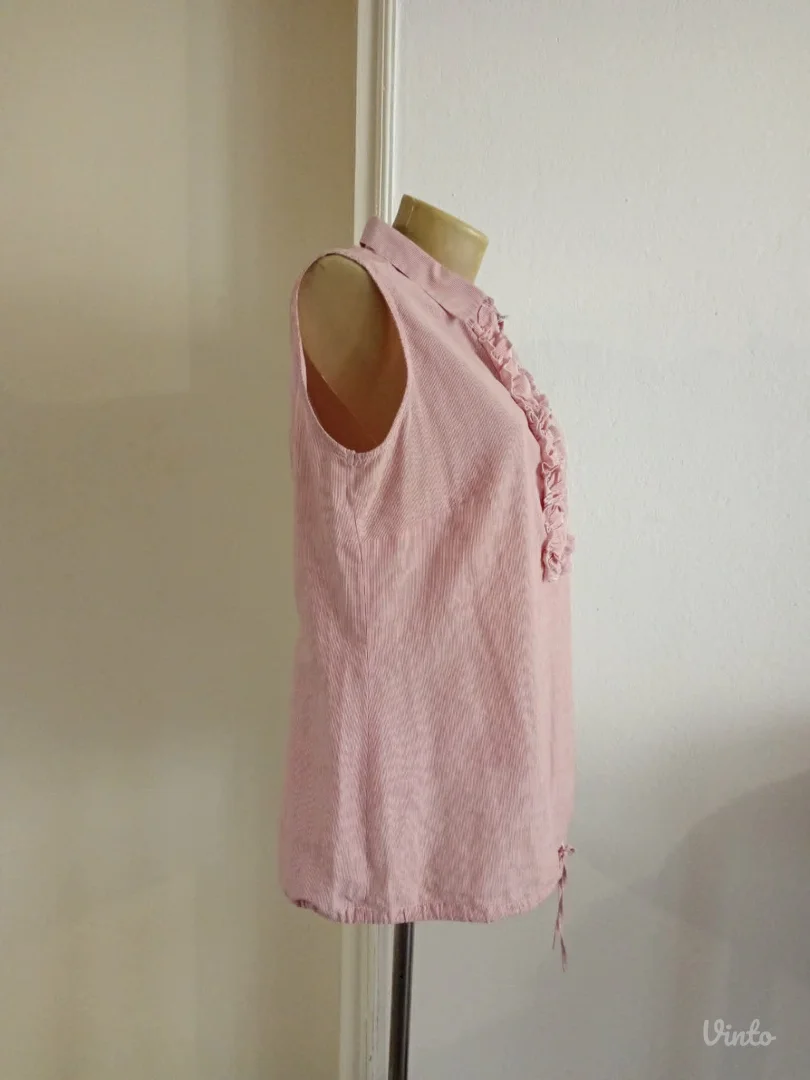Pamučna bluza sa lanom u sebi