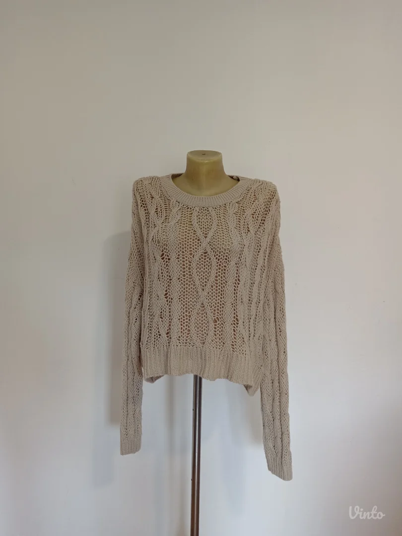 Braon končani džemper