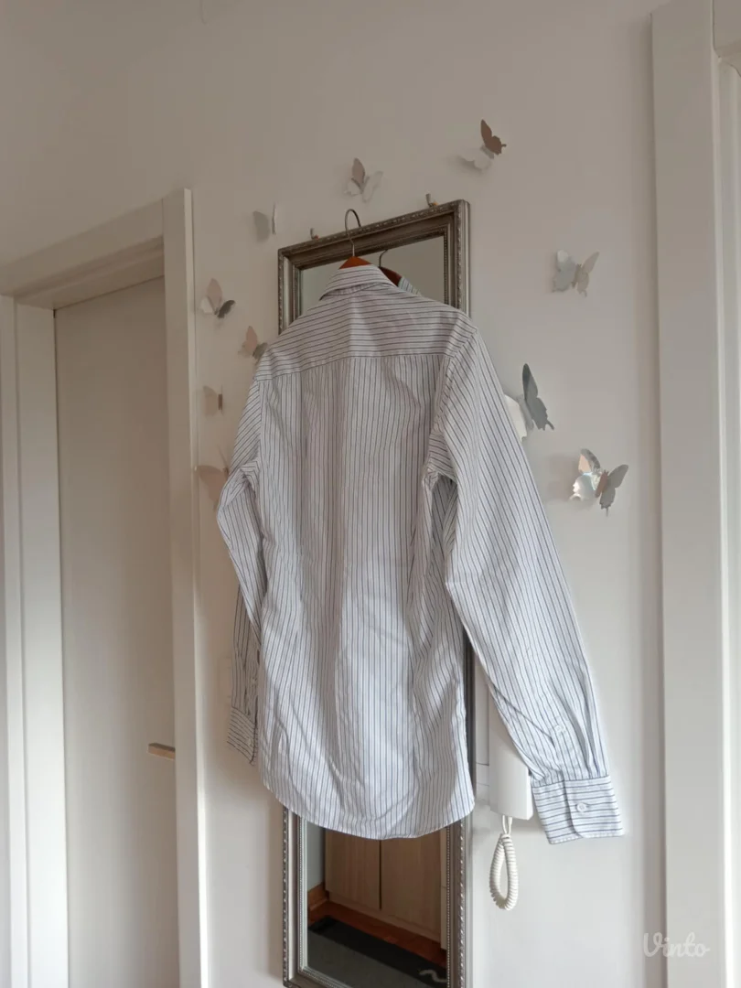 Pamučna strukirana košulja