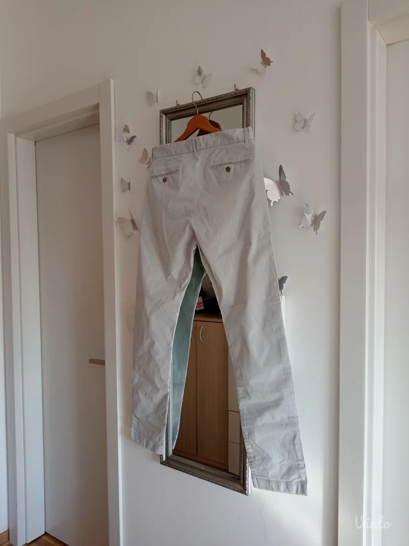 Pamučne pantalone sa elastinom