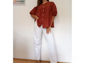 Braon bluza Boho stil