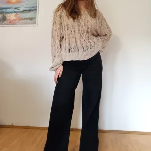 Braon končani džemper