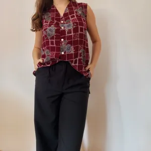 Šarena bluza sa cvetovima