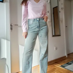 Montego pamučni roze džemper