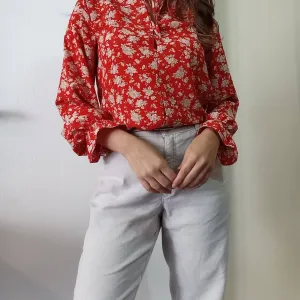 Zara predivna cvetna bluza