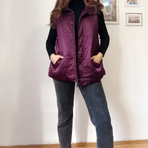 Tamno ljubičasti prsluk