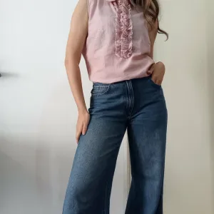 Pamučna bluza sa lanom u sebi