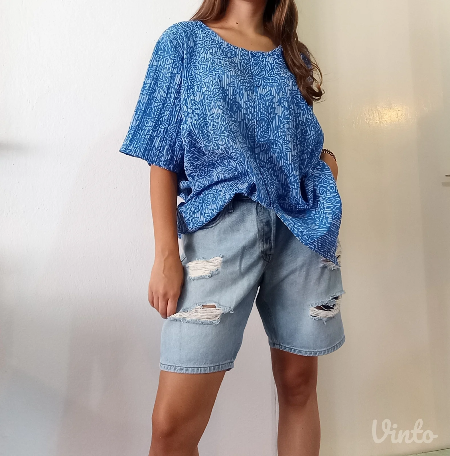 Predivna plava bluza