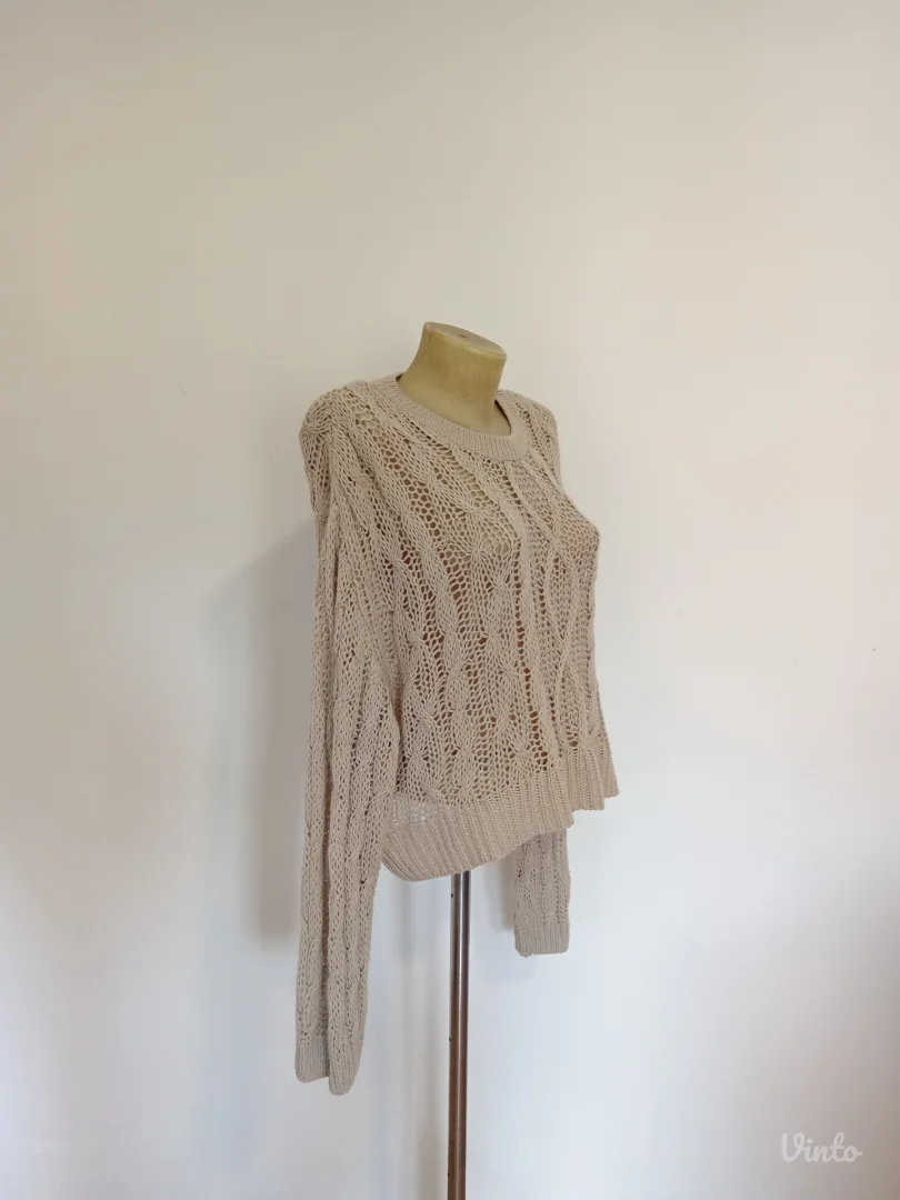 Braon končani džemper