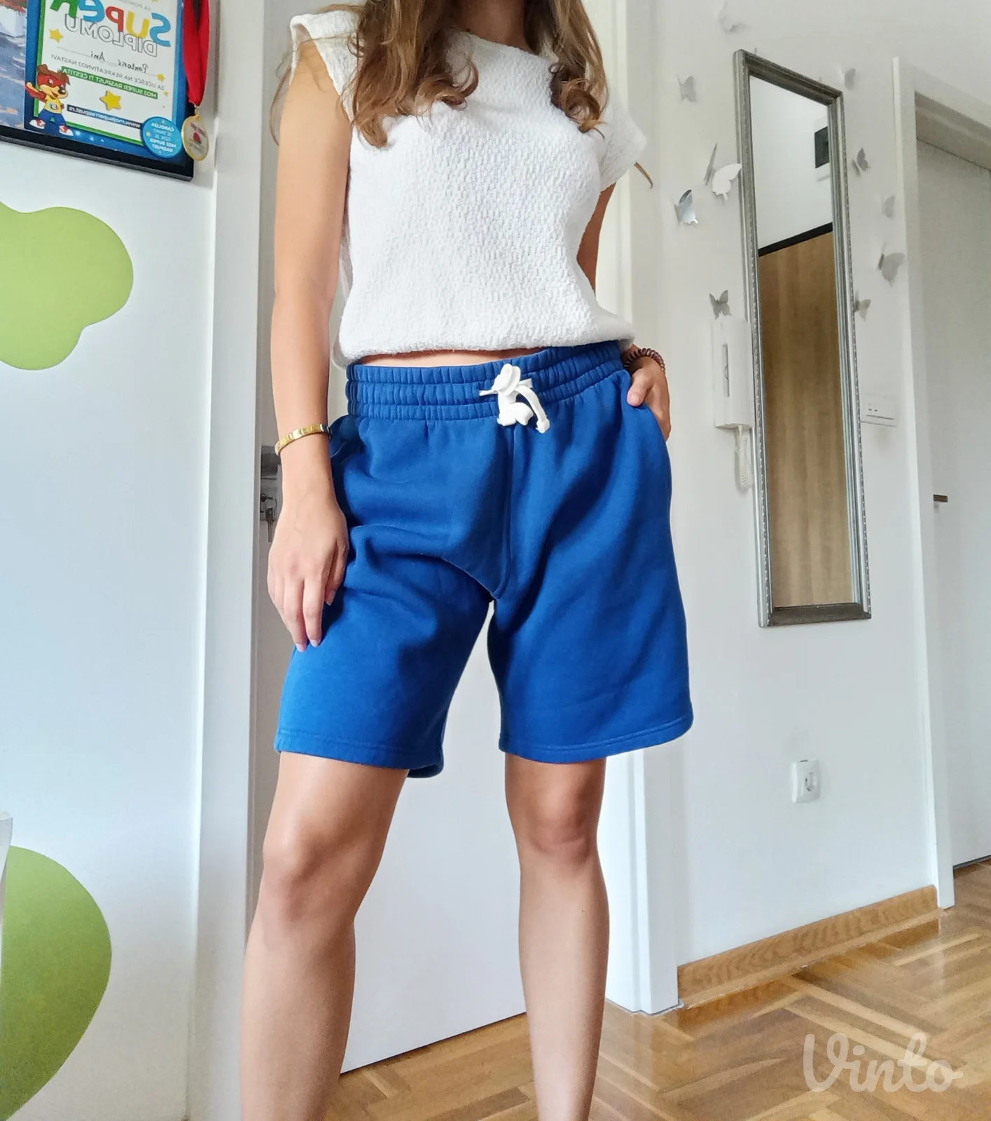 H&M plavi šorts