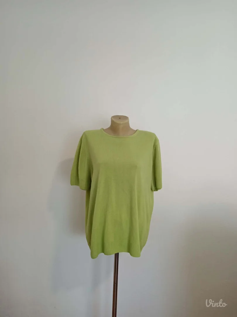 Zelena bluza na kratke rukave