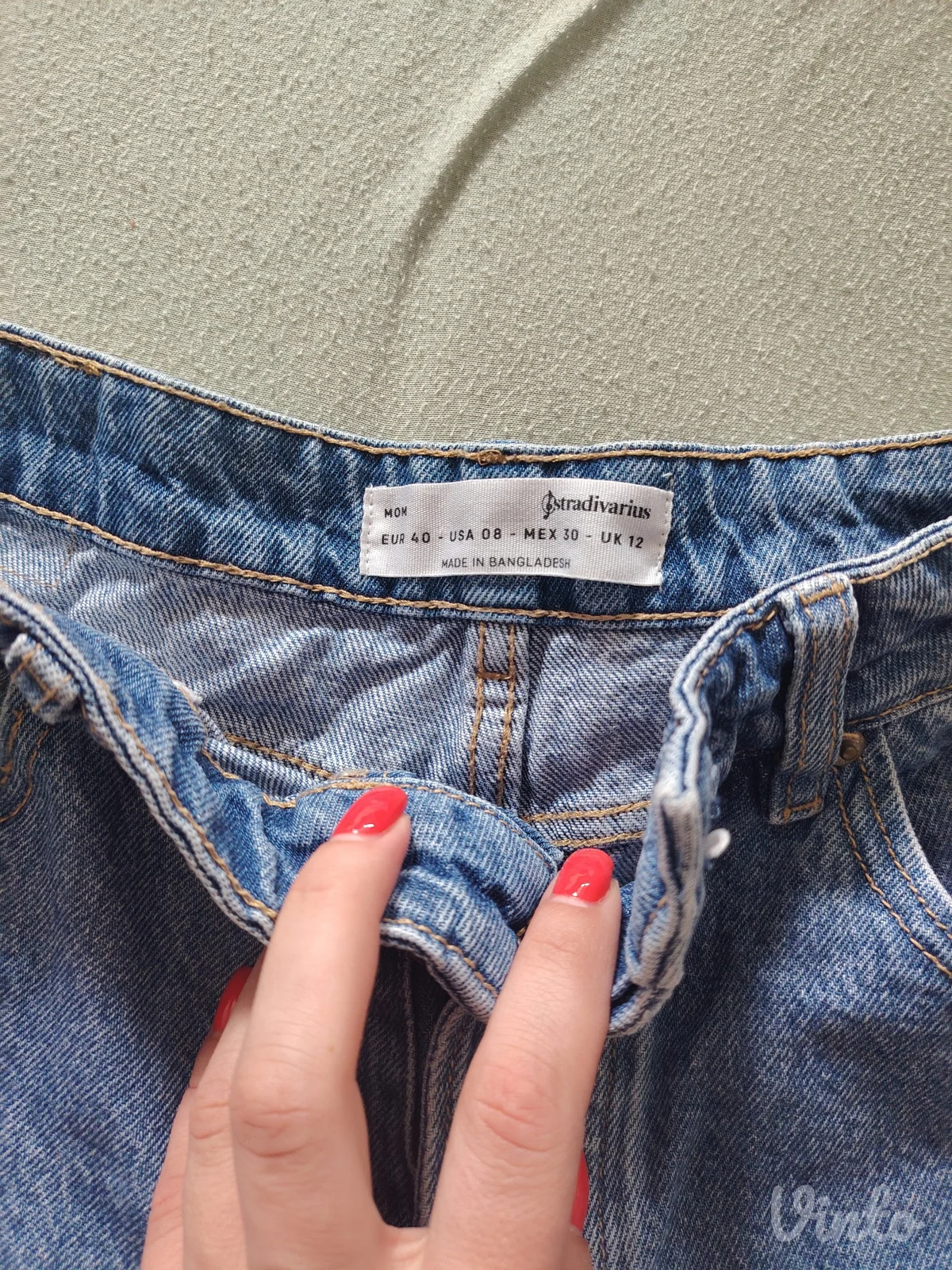 Stradivarius mom fit sorts